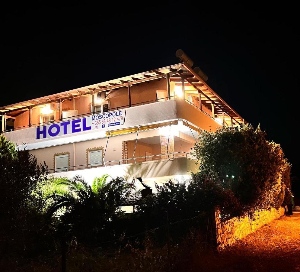 Hotel Moscopole Ksamil Eksteriør billede